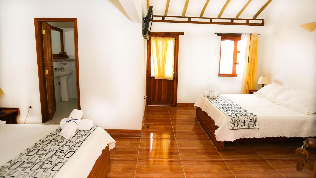 Hospederia Villa de los Sáenz Villa de Leyva Habitación foto